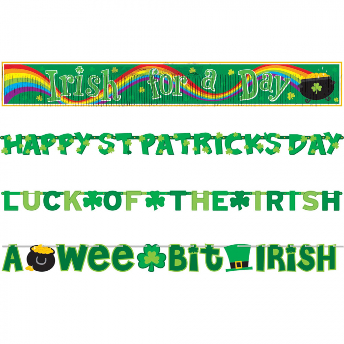 St. Patricks Day Banners