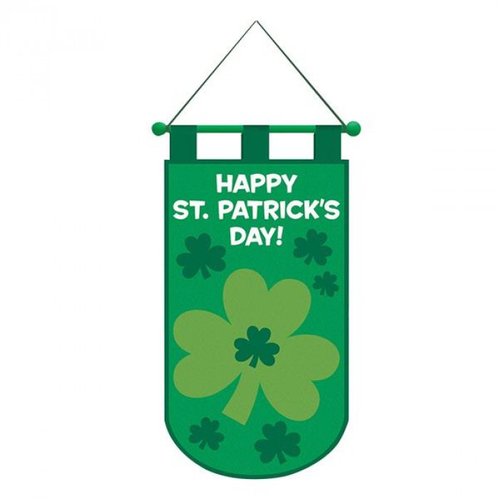 St. Patricks Day Door Banner