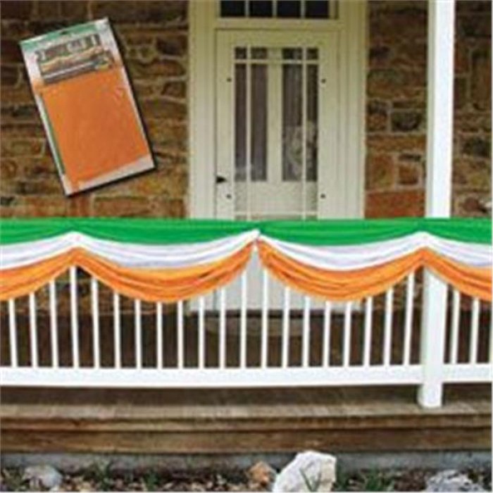 Irish Flag Satin Bunting Decoration