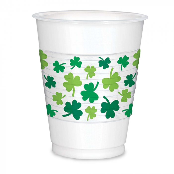 St. Patricks Day 16 oz Cups