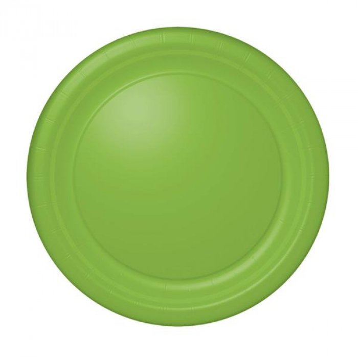 Neon Green 7" Plates