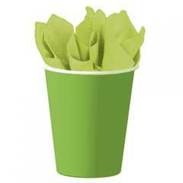 Neon Green 9 oz Cups
