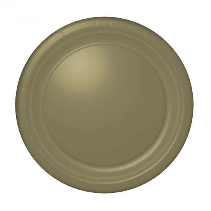 Gold Shimmer 7" Paper Plates