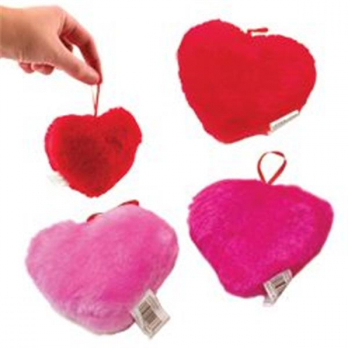 Plush 4" Hearts