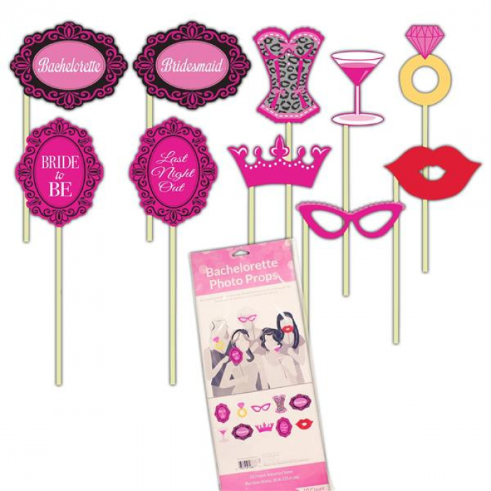 Bachelorette Photo Booth Prop Kit