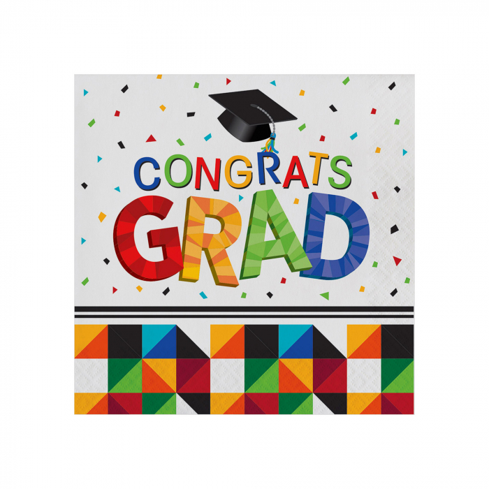 Fun Grad Lunch Napkins