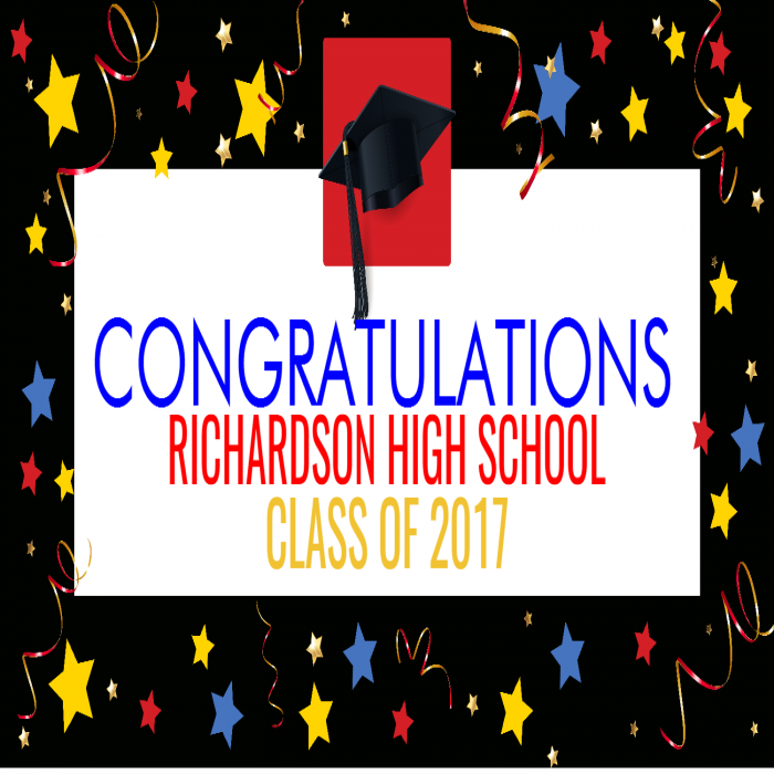 Graduation Stars Banner - 24 x 48