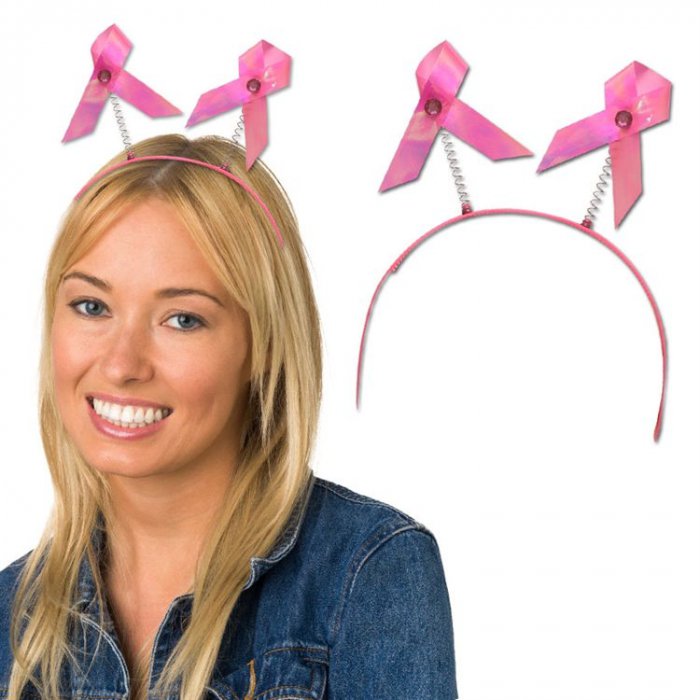 Pink Ribbon Headboppers