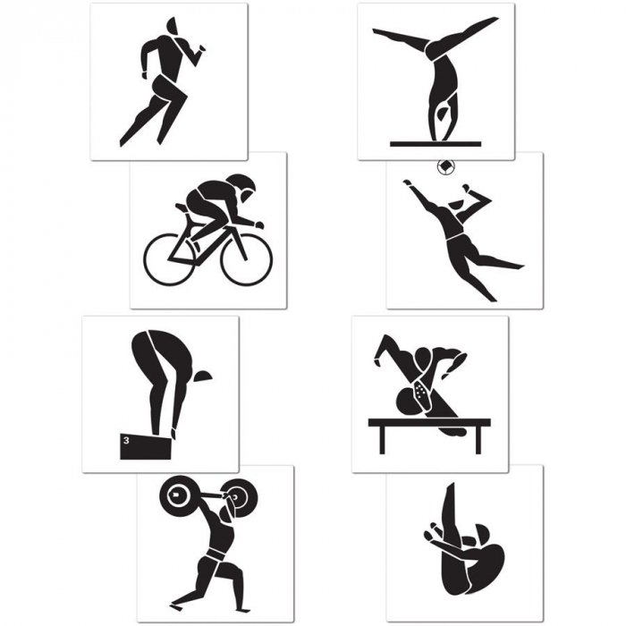 Summer Olympic Games Cutouts