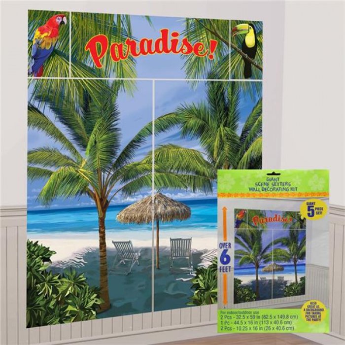 Palm Tree Wall Decorating Kit