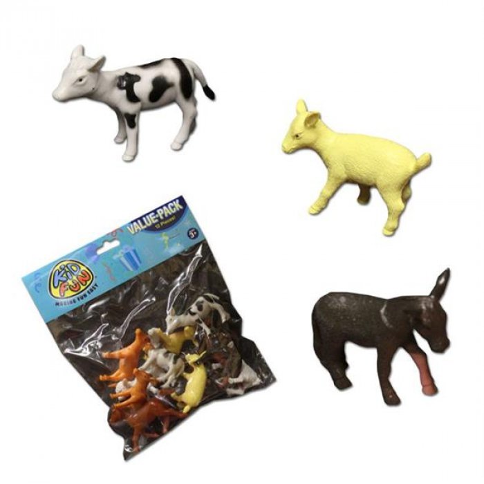 Baby Farm Animals - 12 Pack