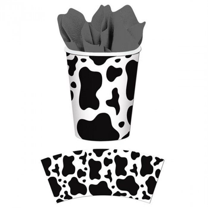 Cow Print 9 Oz Cups