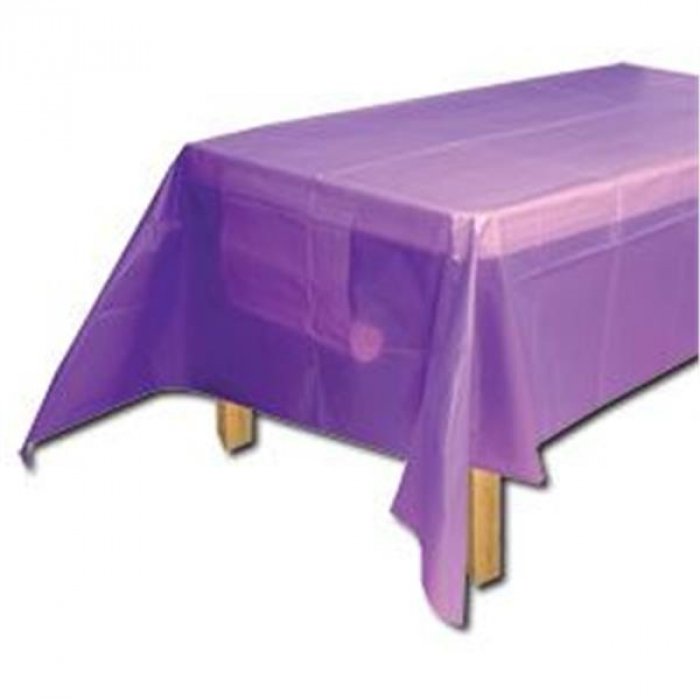Royal Purple Party Plastic Table Covers