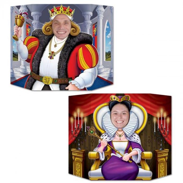 King And Queen Photo Prop