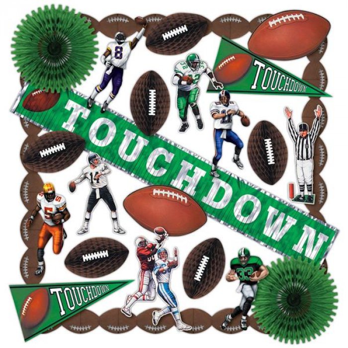 Football Touchdown Room Decorating Kit