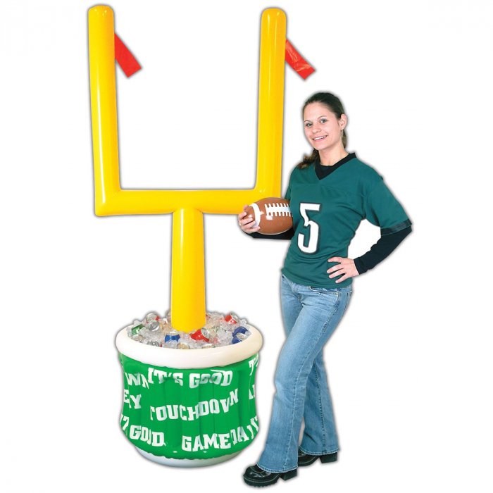 Football Goal Post Inflatable Cooler