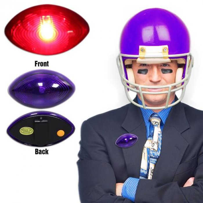 LED Purple Football Reflector
