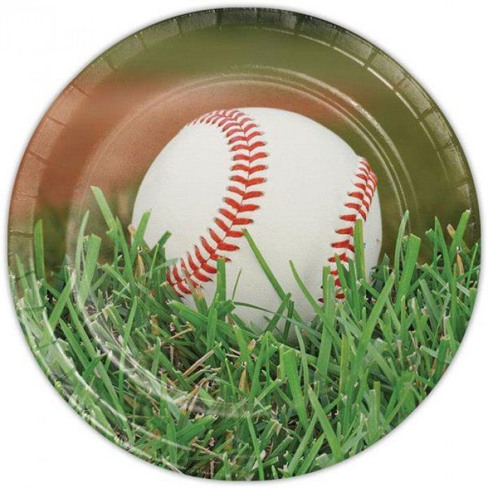 Baseball 8 3/4" Plates