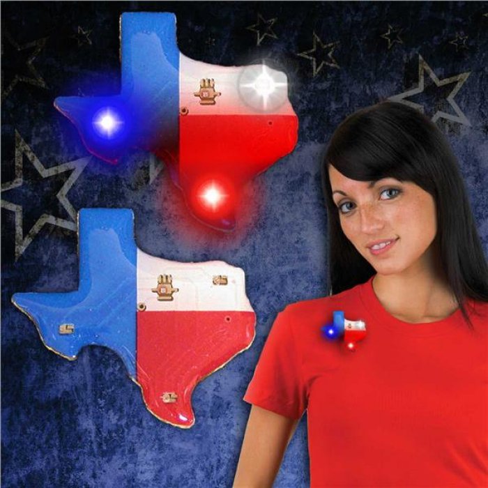 LED State Of Texas Blinkies