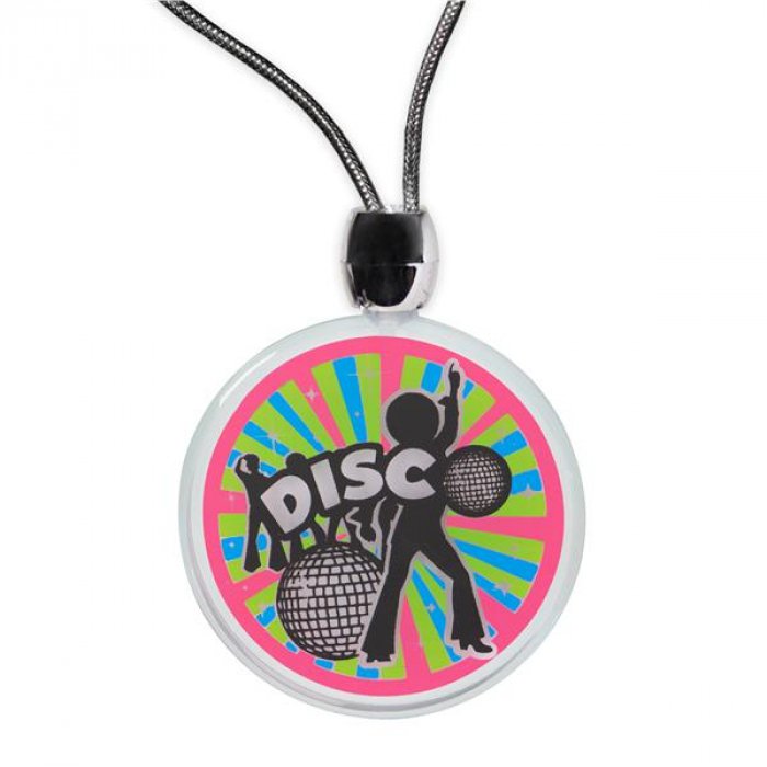 LED Disco Party Pendant Necklace