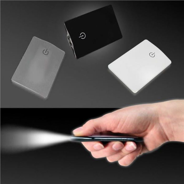 Silver Credit Card Pocket Light