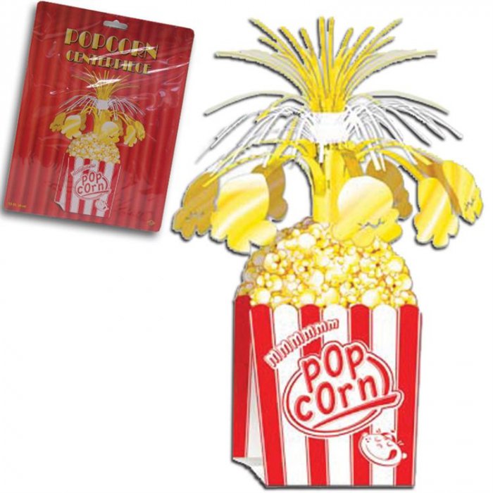 Movie Popcorn 15" Centerpiece