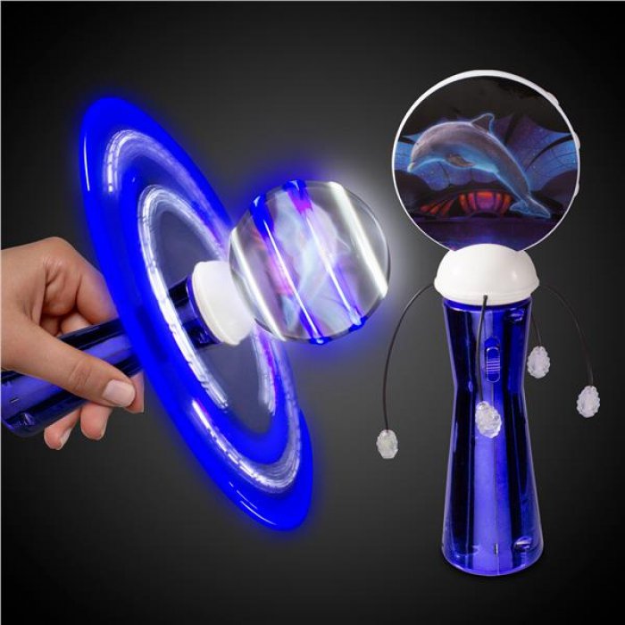 LED Dolphin Spinner Wand