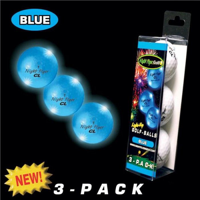 Night Flyer Blue Golf Balls