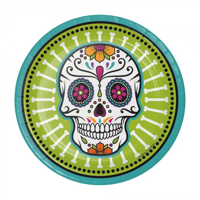 Day of the Dead 7" Plates