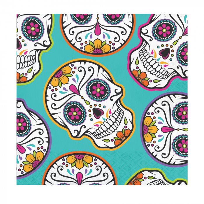 Day of the Dead Lunch Napkins