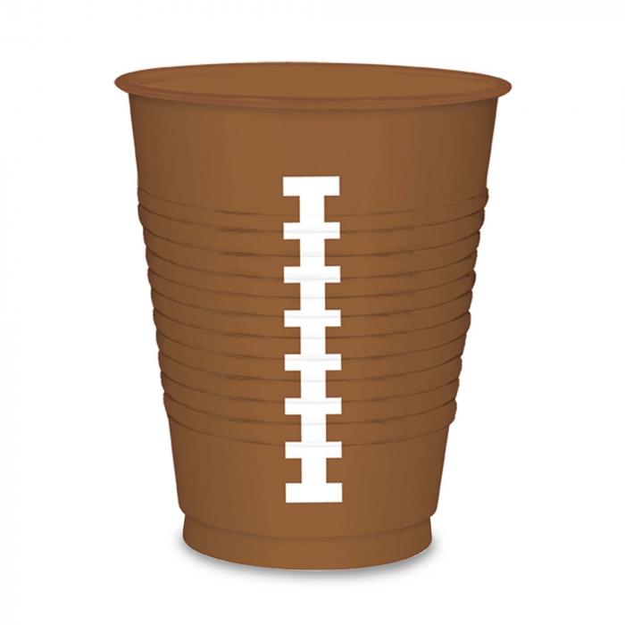 Football 16 oz Cups