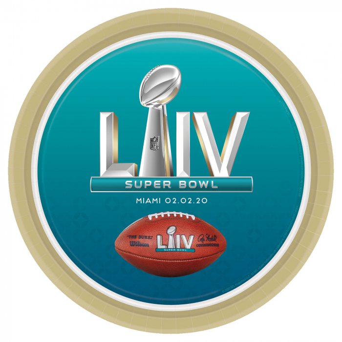 Super Bowl LIV 9" Plates