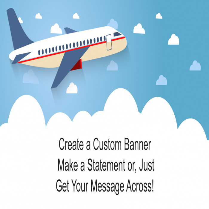 Fly Away Custom Banner - 48 x 96 Fly Away Custom Banner - 48 x 96