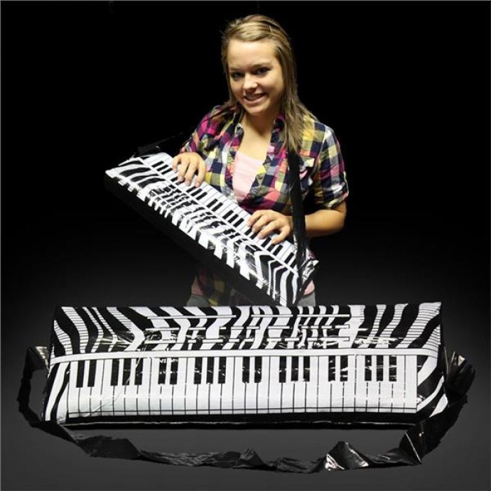 Zebra Print Inflatable  24" Keyboards
