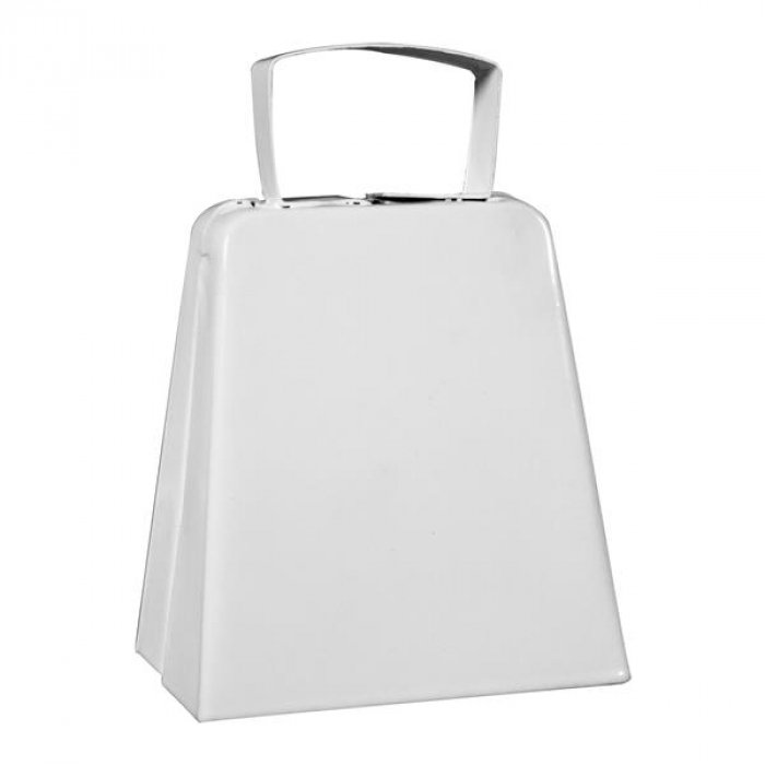 Large White Cowbells