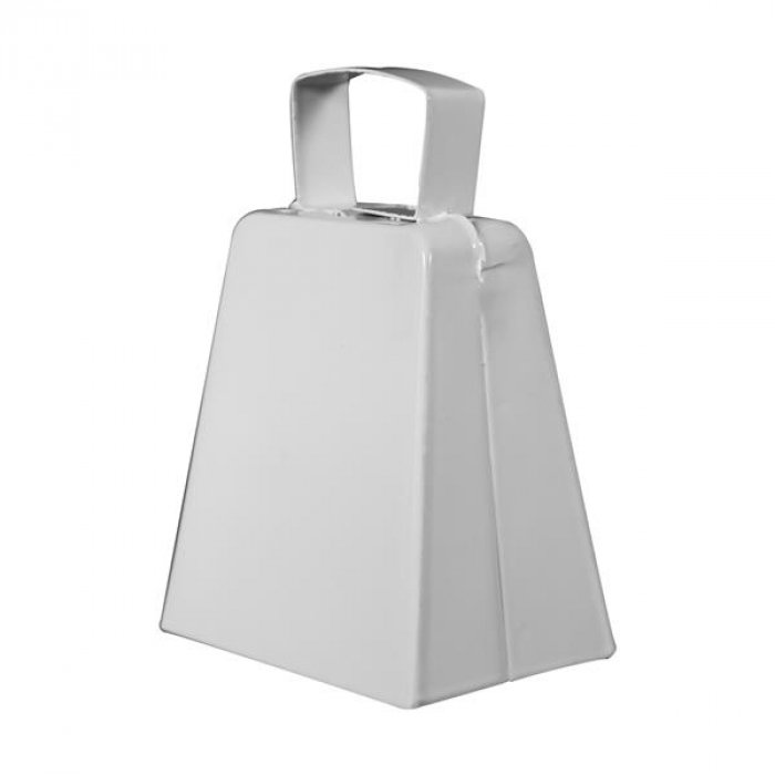 Large White Cowbells
