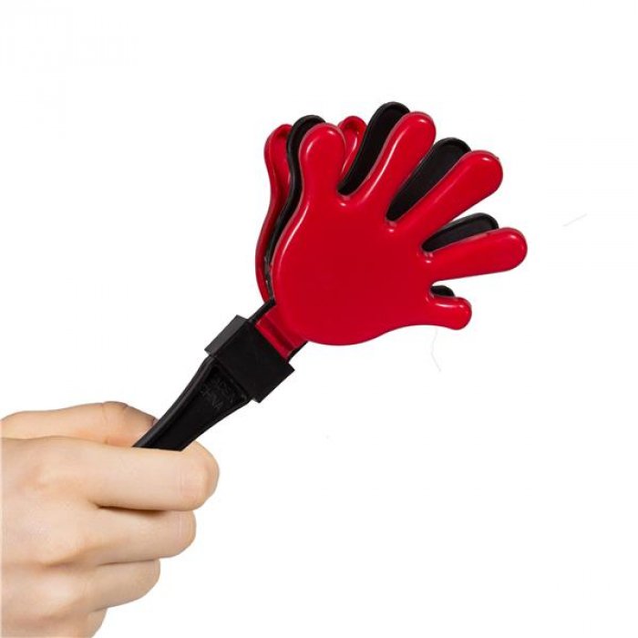 Red & Black Hand Clappers
