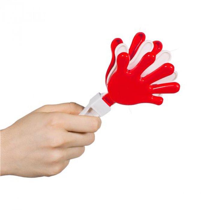 Red & White Hand Clappers