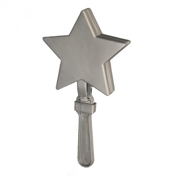 Silver Star Hand Clappers