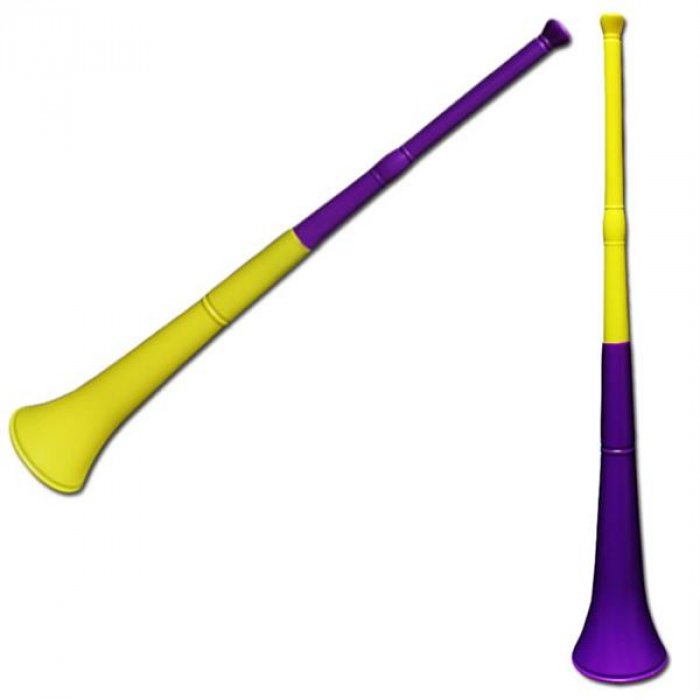 Purple/Yellow 28" Stadium Horn