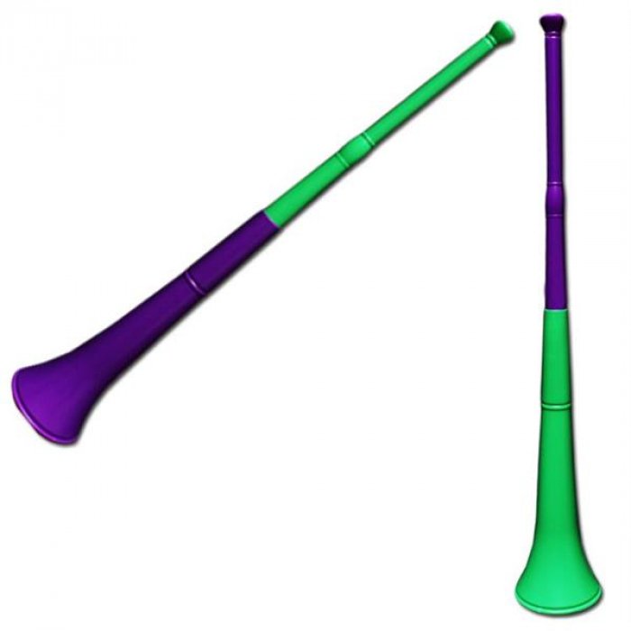 Purple/Green 28" Stadium Horn