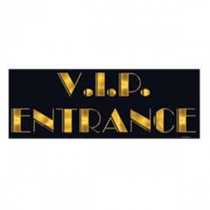 VIP Entrance Sign Cutout