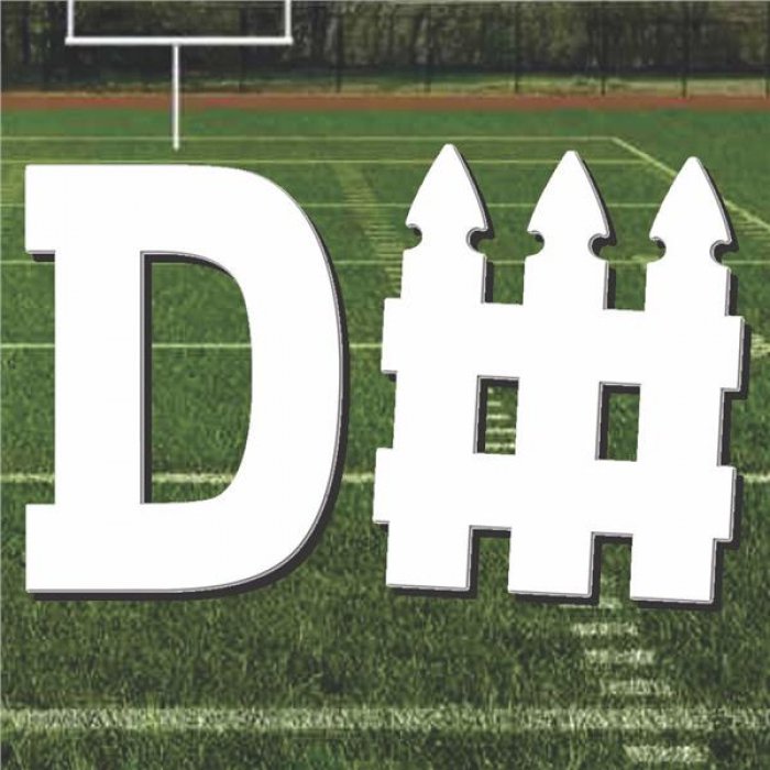 Football D-Fence Cutout