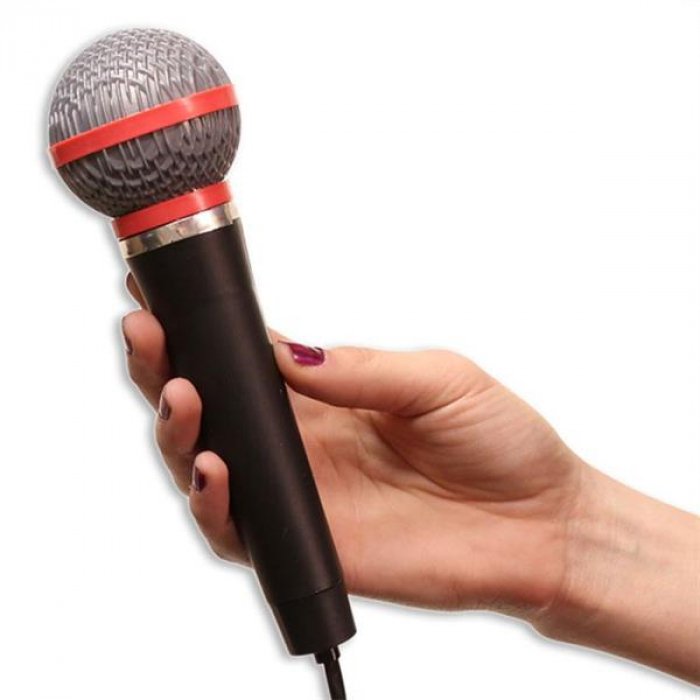 Plastic 10"  Microphones