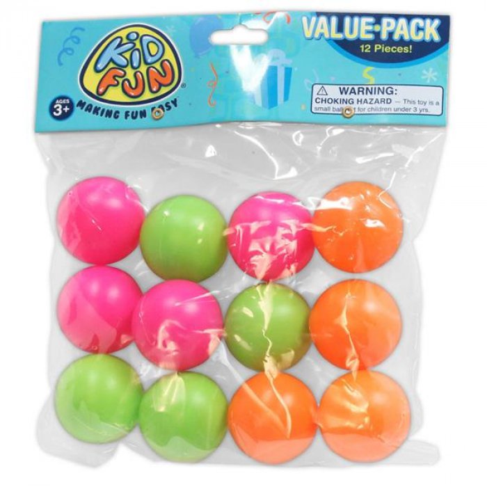 Plastic Balls Assorted Colors