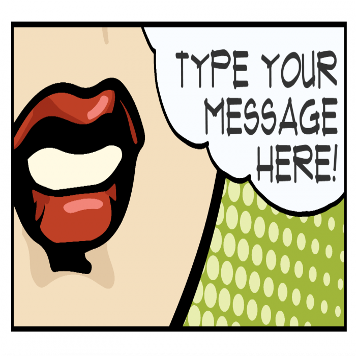 Cartoon Pop Art Custom Banner - 24 x 48 Cartoon Pop Art Custom Banner - 24 x 48