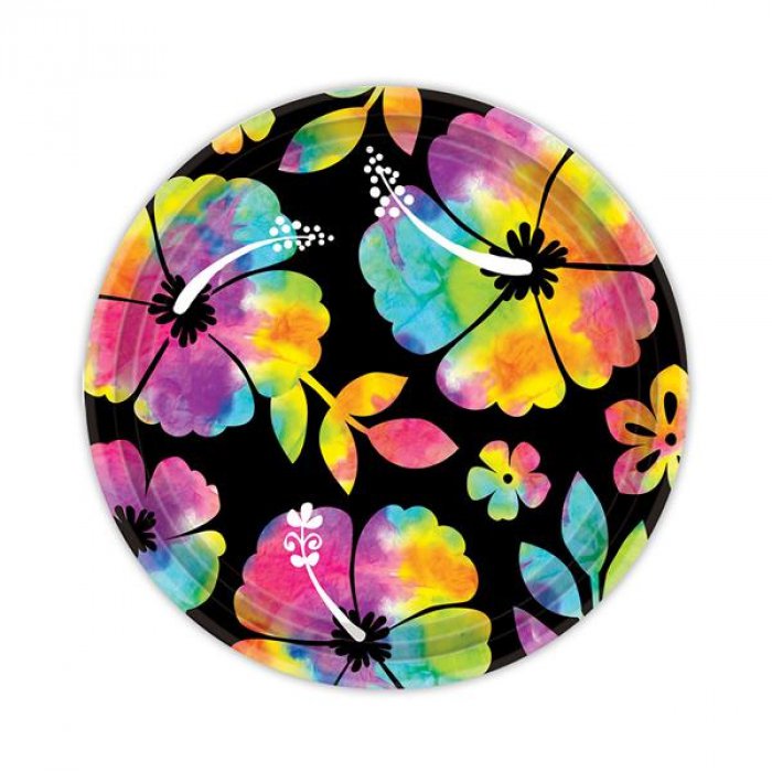 Tropical Neon 7" Paper Plates