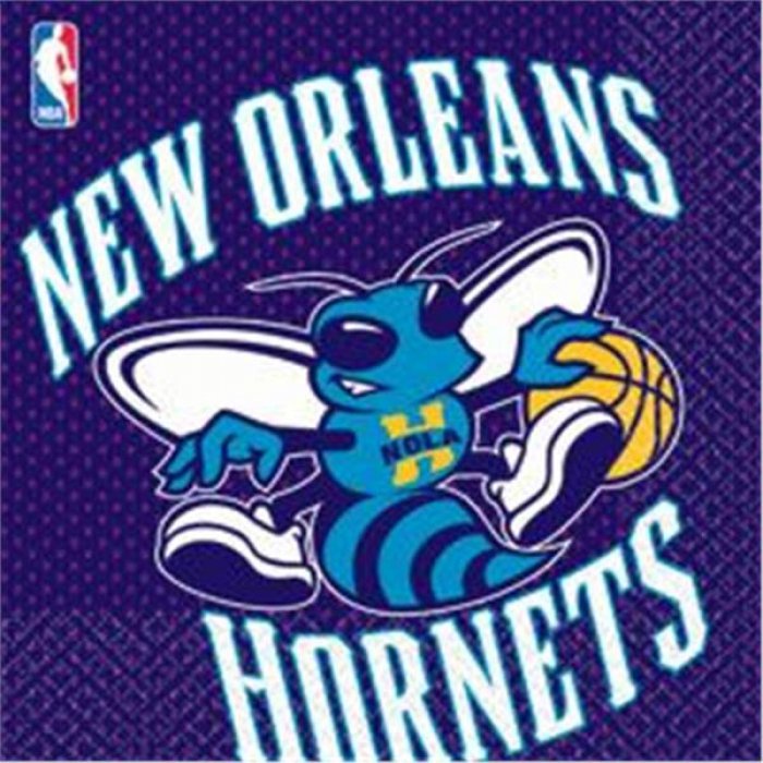 New Orleans Hornets Lunch Napkins - 16 Per Unit