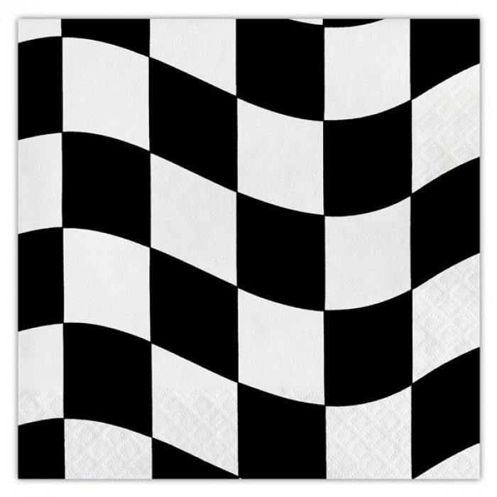 Checkered Lunch Napkins