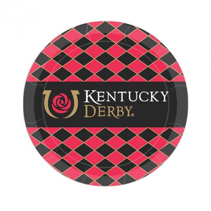 Kentucky Derby 7" Plates